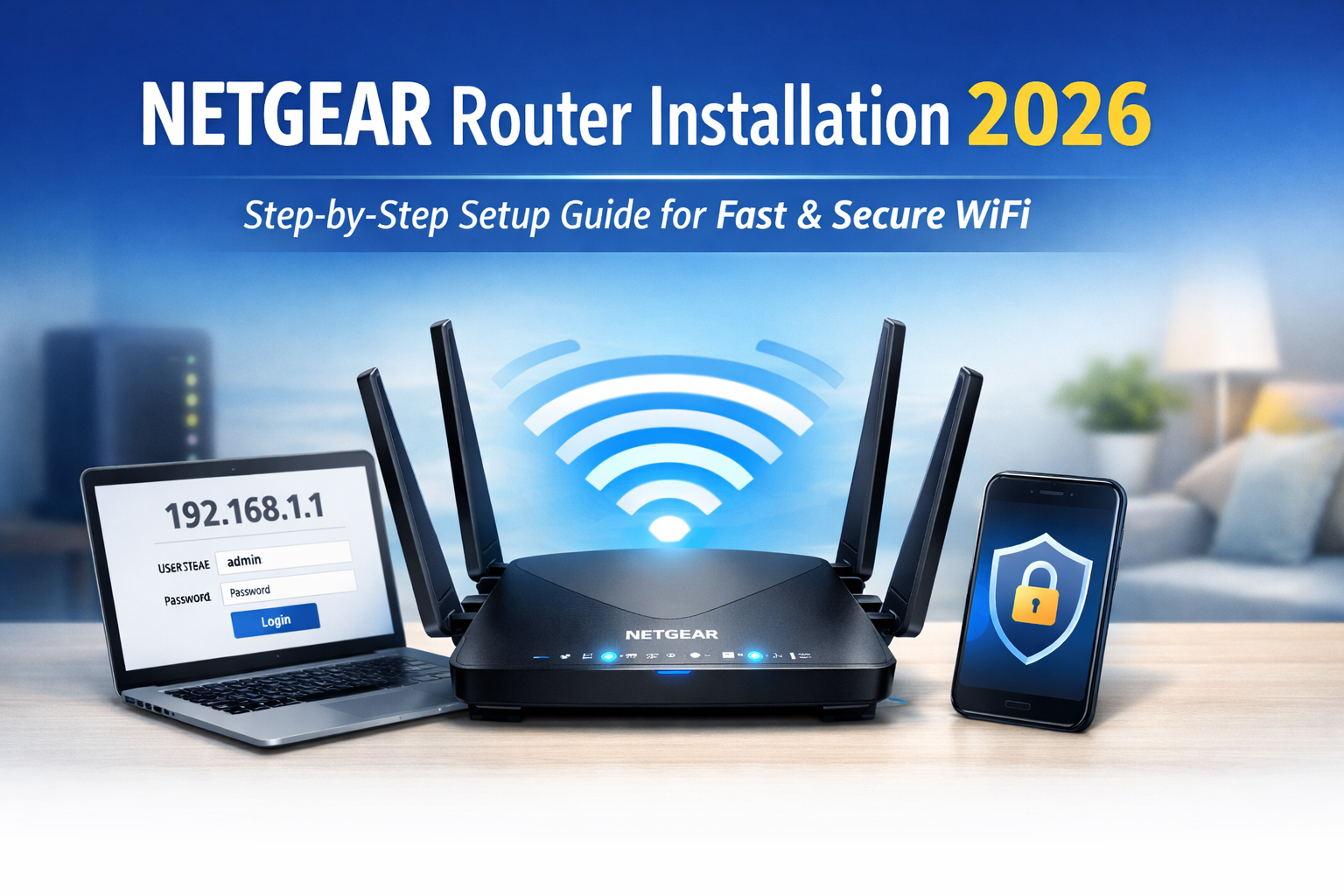 NETGEAR router installation
