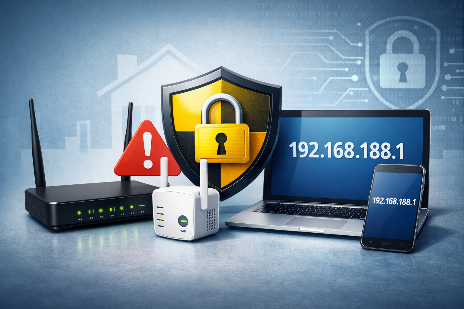 Top security mistakes when using 192.168.188.1